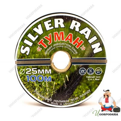 Лента Туман 25 "Silver Rain" 3/4"  (100м)
