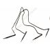 Капельница – четыре угловые спицы (мягкая трубка)